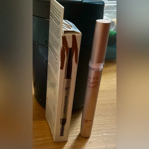 It cosmetic Brow power universal shade brow pencil n perfect pink lip serum, - Picture 2 of 4